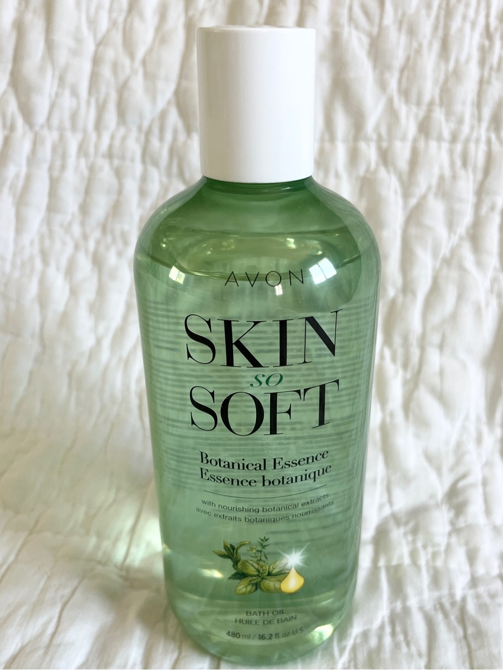 AVON Skin So Soft Botanical Essence Bath Oil BRAND NEW & SEALED 16.2 oz